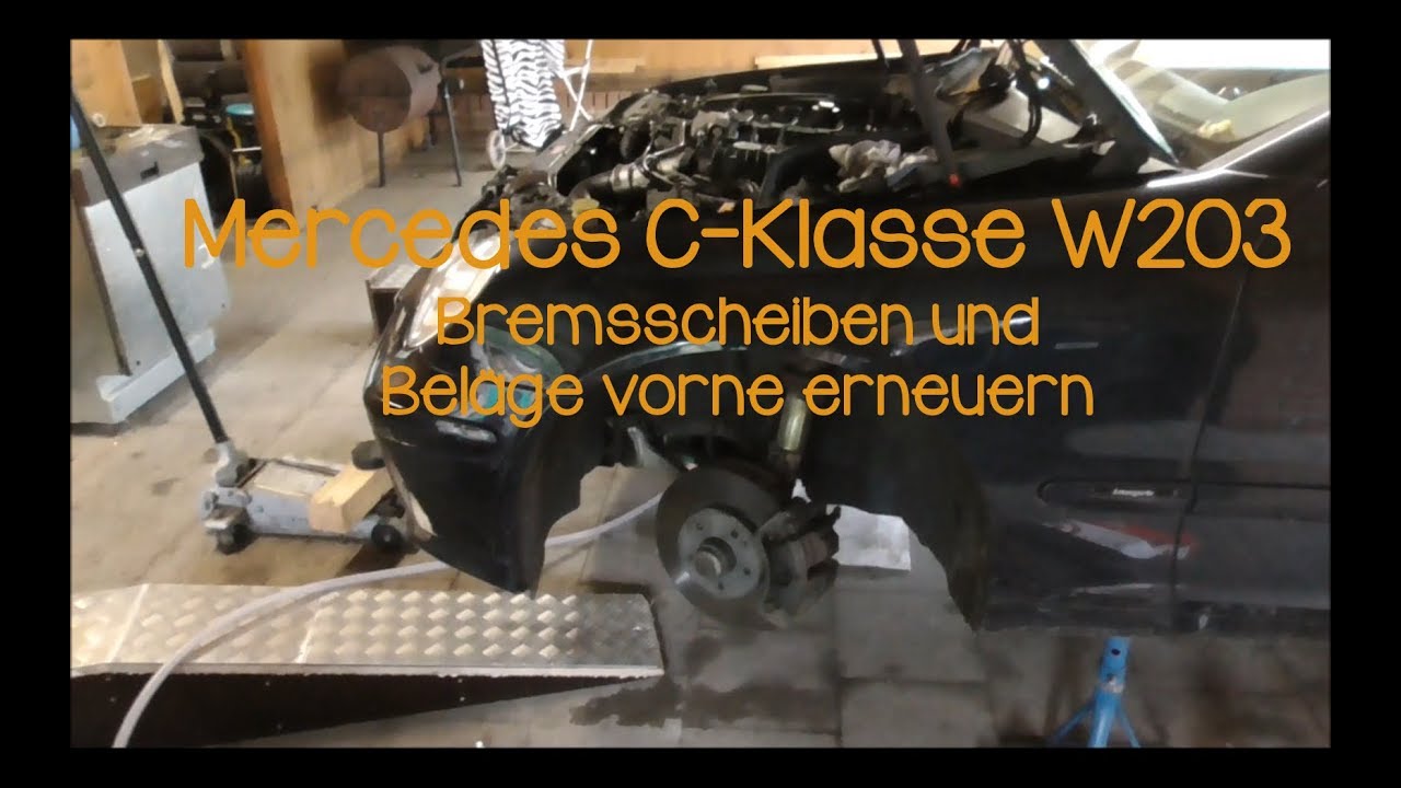 Mercedes C-Klasse W/S/CL 203 Bremse vorne erneuern NEU