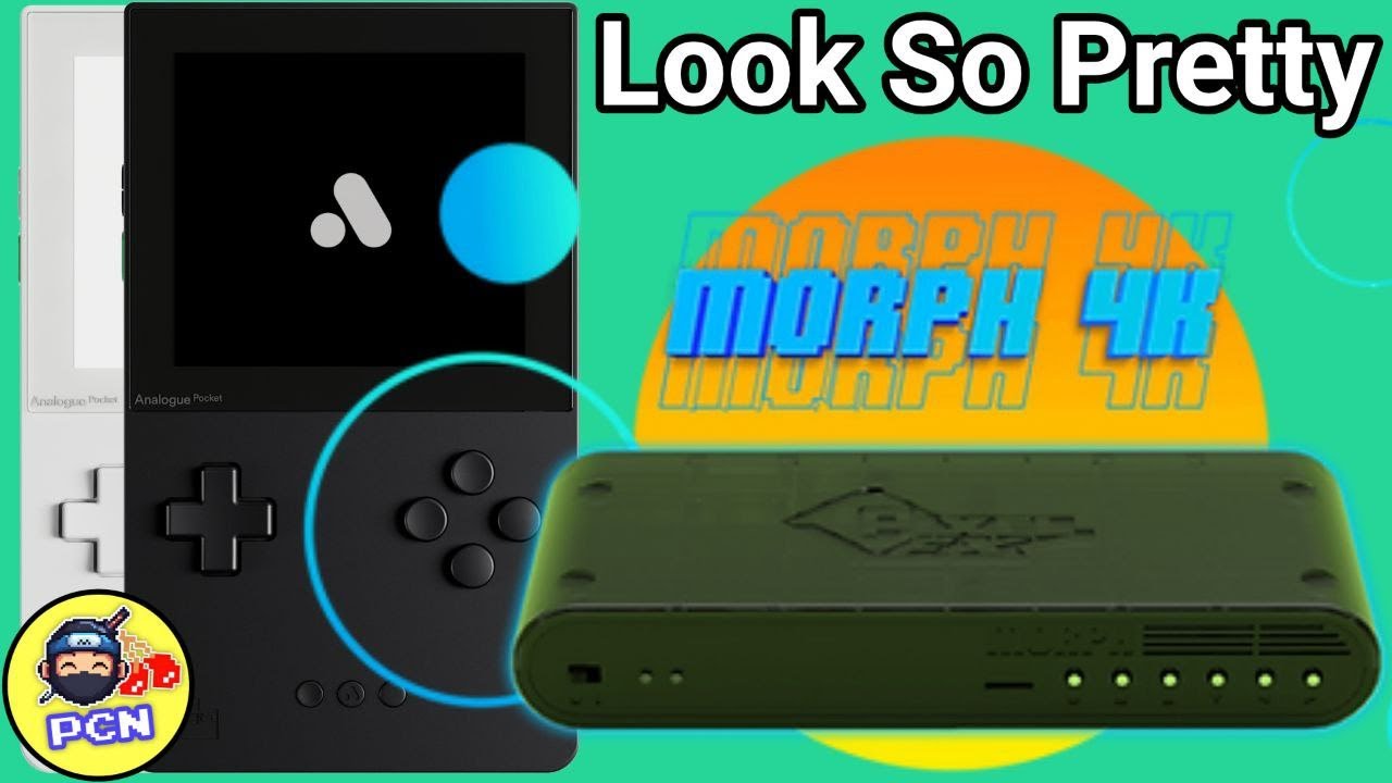Pixel FX Morph 4K ❤️ Analogue Pocket | Plug and Play | Playing in 4K | Let's Go