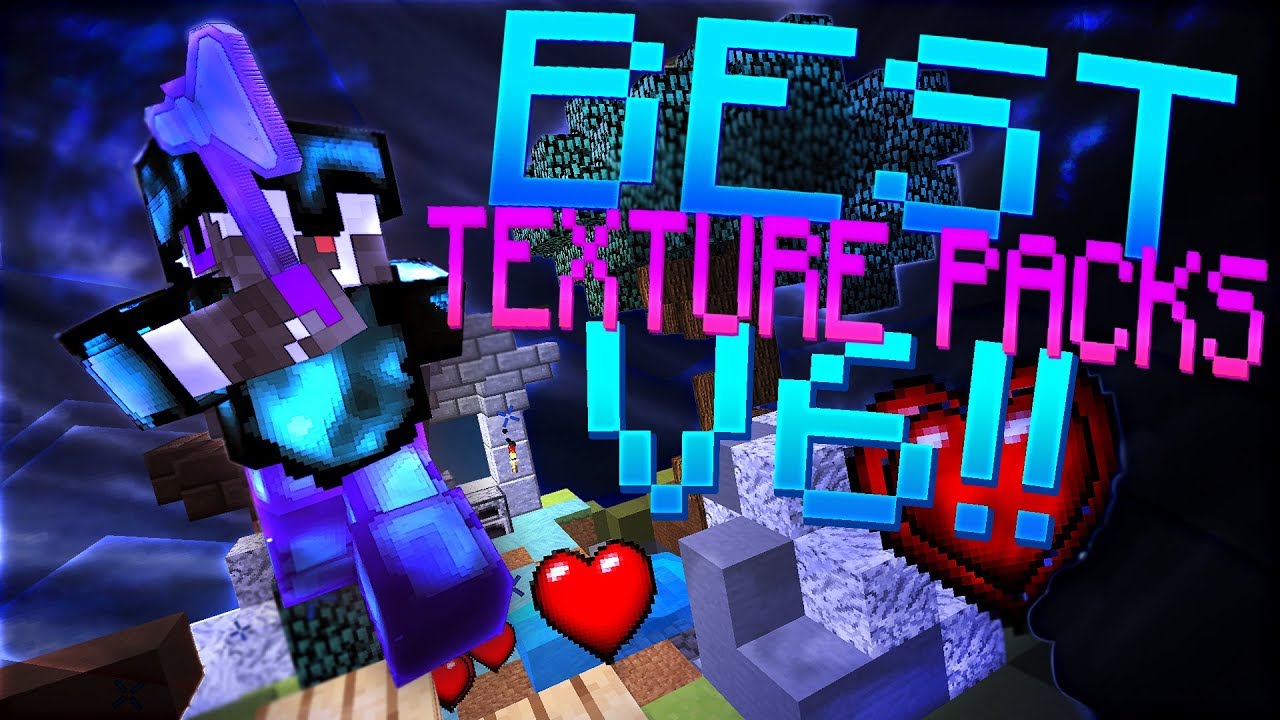Top 5 BEST Texture Packs for RANKED SKYWARS! [V6] (PvP Packs)