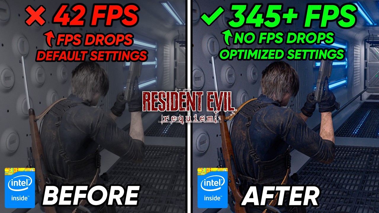 🔧 Resident Evil Requiem - Best PC Settings for MAX FPS, Visibility & Unlock FPS