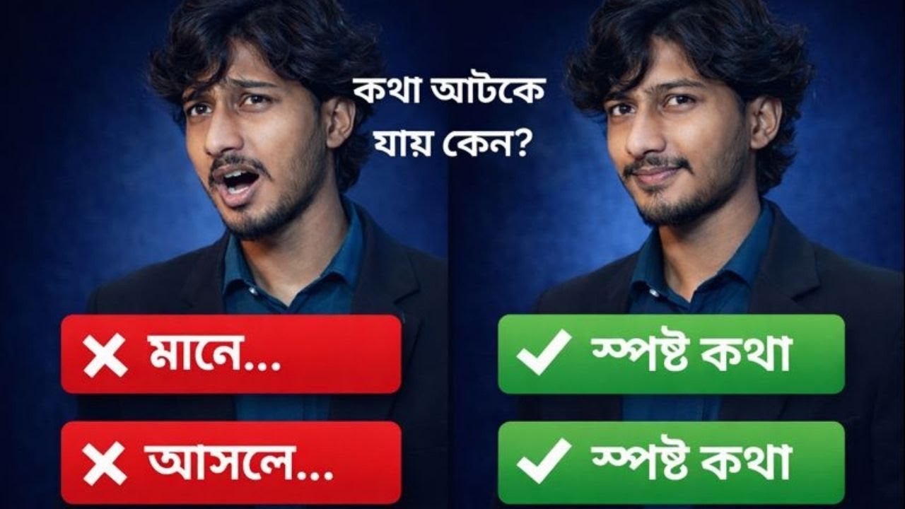 Public Speaking-এ মুদ্রাদোষ কেন হয়? | কথা বলার সময় আঞ্চলিক ভাষা ও ‘মানে’ সমস্যা সমাধান