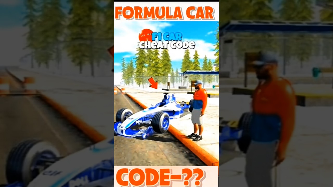 Formula Car Cheat Code 🤩🤩 Indian Bikes Driving 3D 