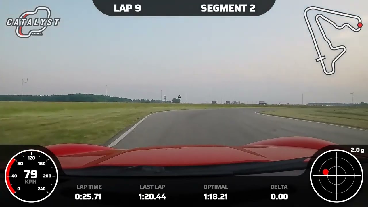 C6 Z06 Toronto Motorsports Park new PB 1:18.2