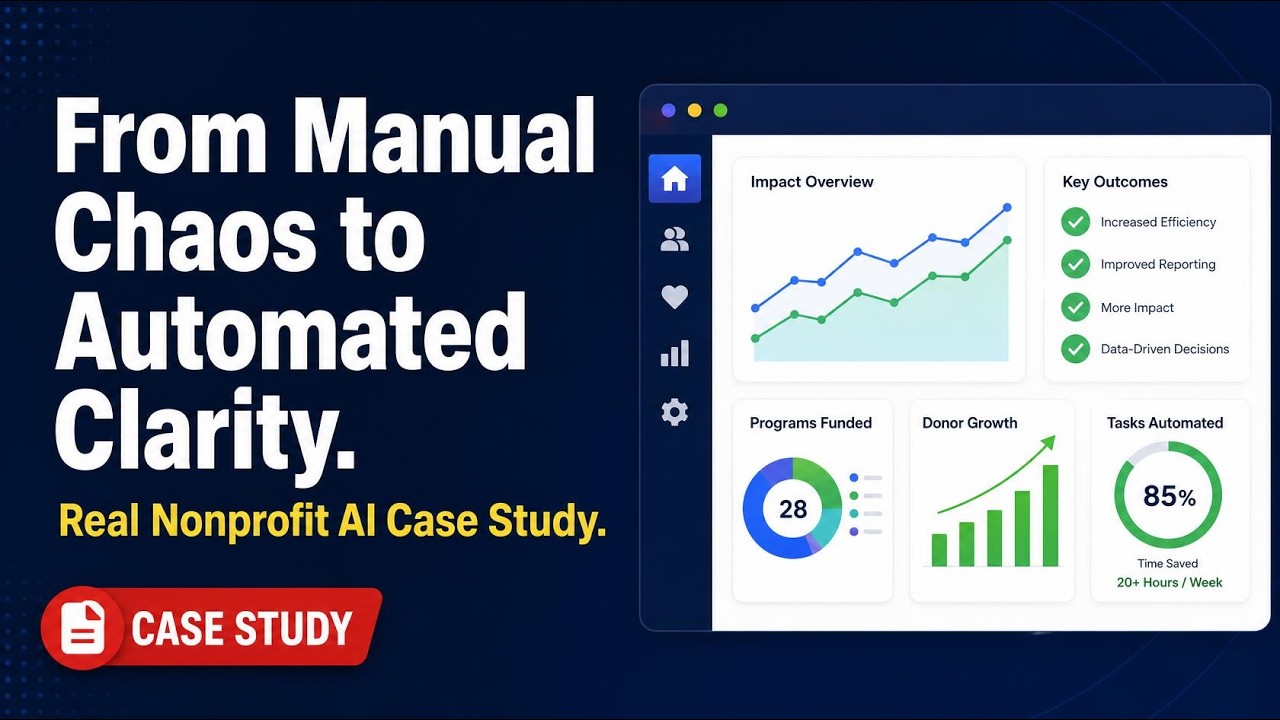 AI and Automation for Nonprofits &mdash; A Real World Case Study
