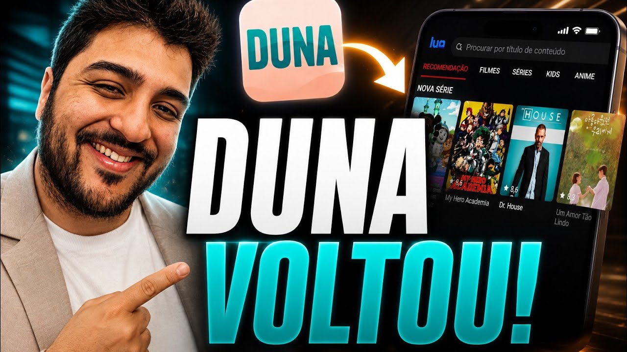 DUNA TV VOLTOU A FUNCIONAR! 🔥 NOVO APP