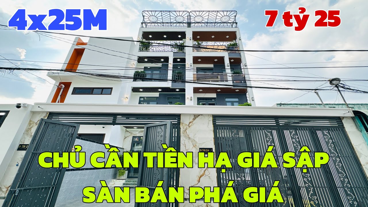 Bán nhà quận 12(765) chủ đang kẹt tiền bán phá giá bất chấp nhà phố 3 lầu có sân trước sau rộng 