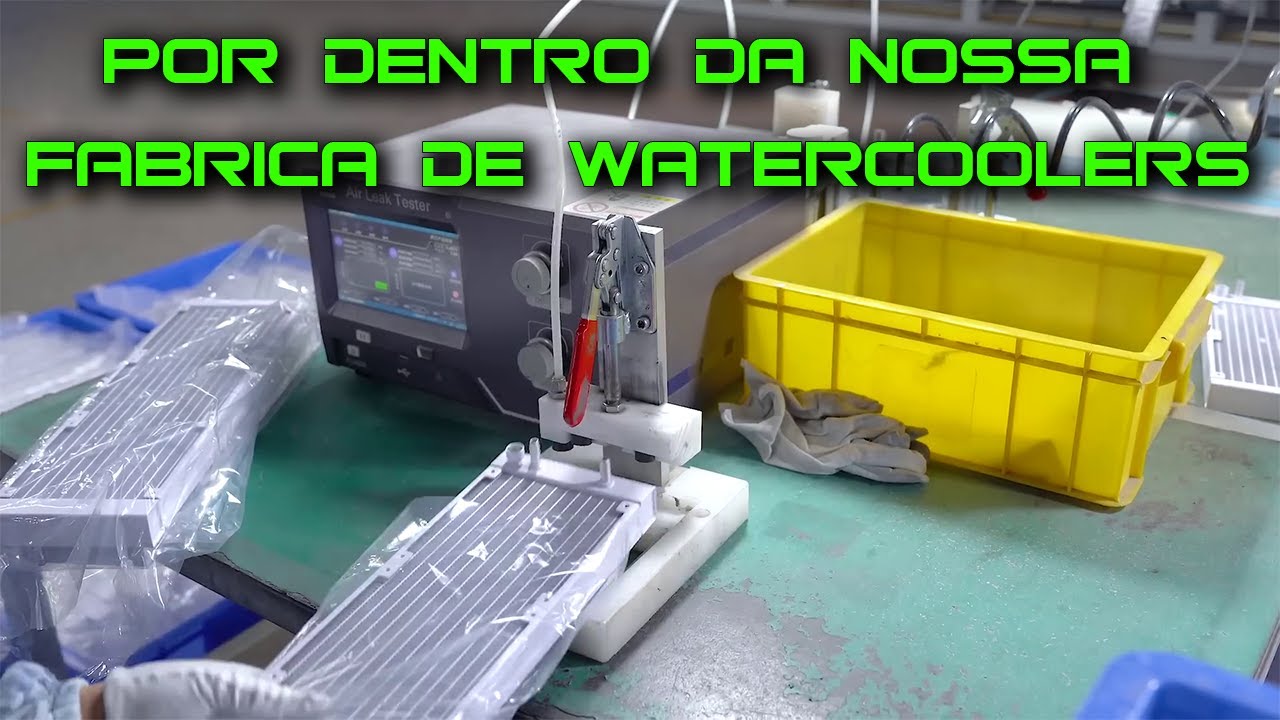 Como são feitos os Watercoolers da Gamemax - Uma visita à nossa fábrica