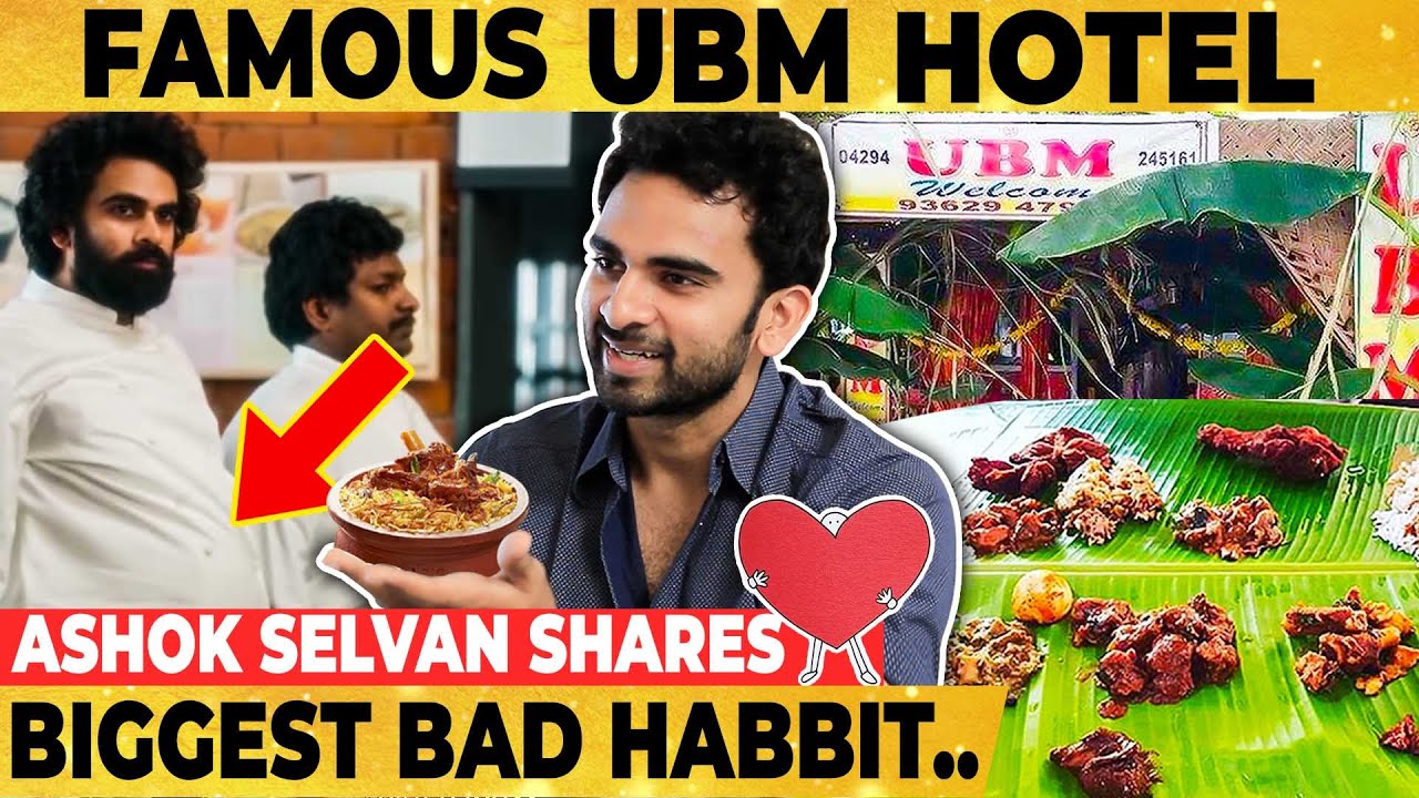 ASHOK SELVAN REVEALS the BEST Pallipalayam CHICKEN! MUST VISIT Restaurant and Other FAVOURITE DISHES