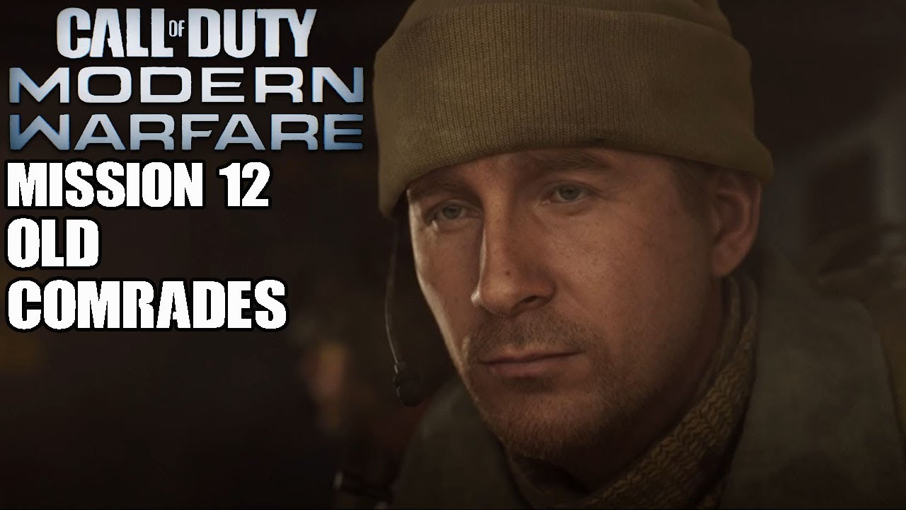 Call of Duty Modern Warfare - Mission 12: Old Comrades - Full Gameplay Walkthrought