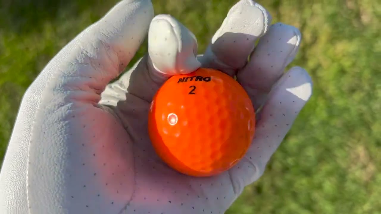 Nitro Ultimate Distance Golf Ball in Action