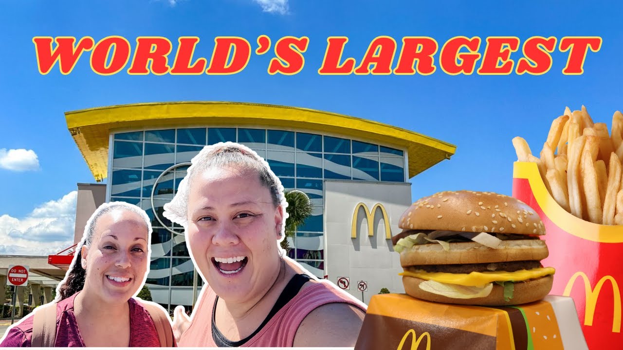 THE WORLD'S LARGEST MCDONALD'S! TOUR & REVIEW
