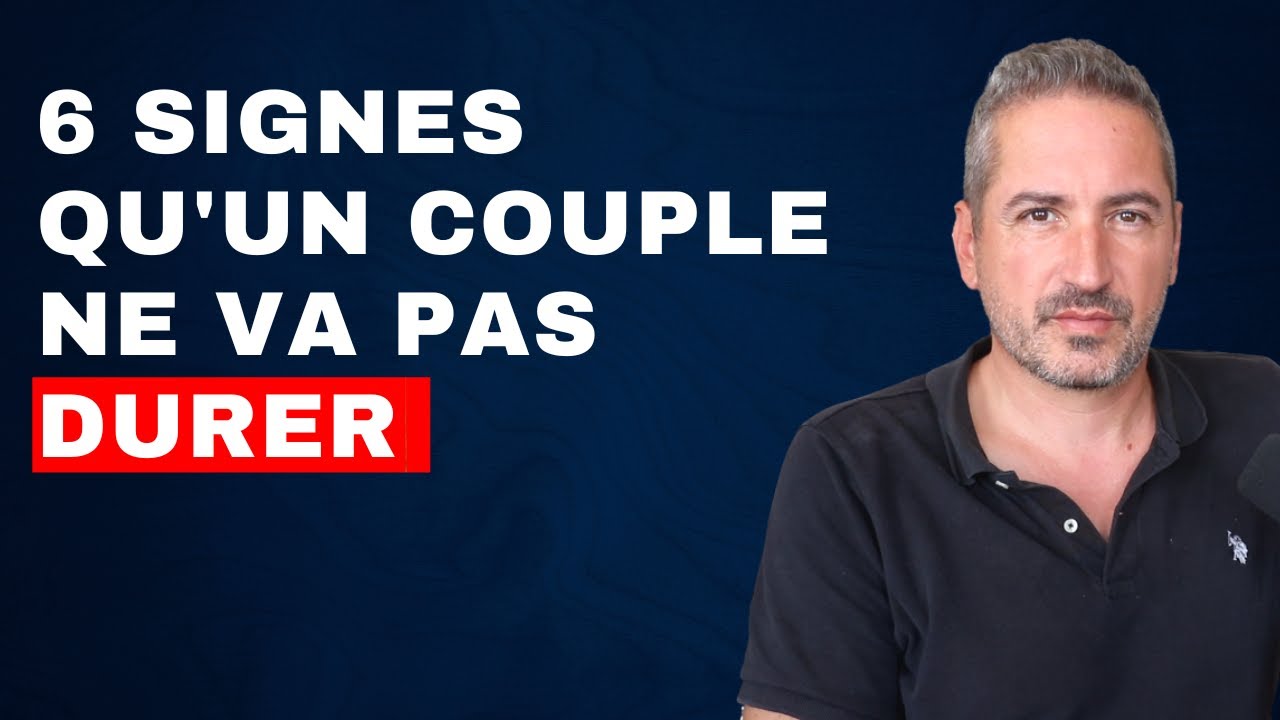 6 signes qu'un couple va dans le MUR !
