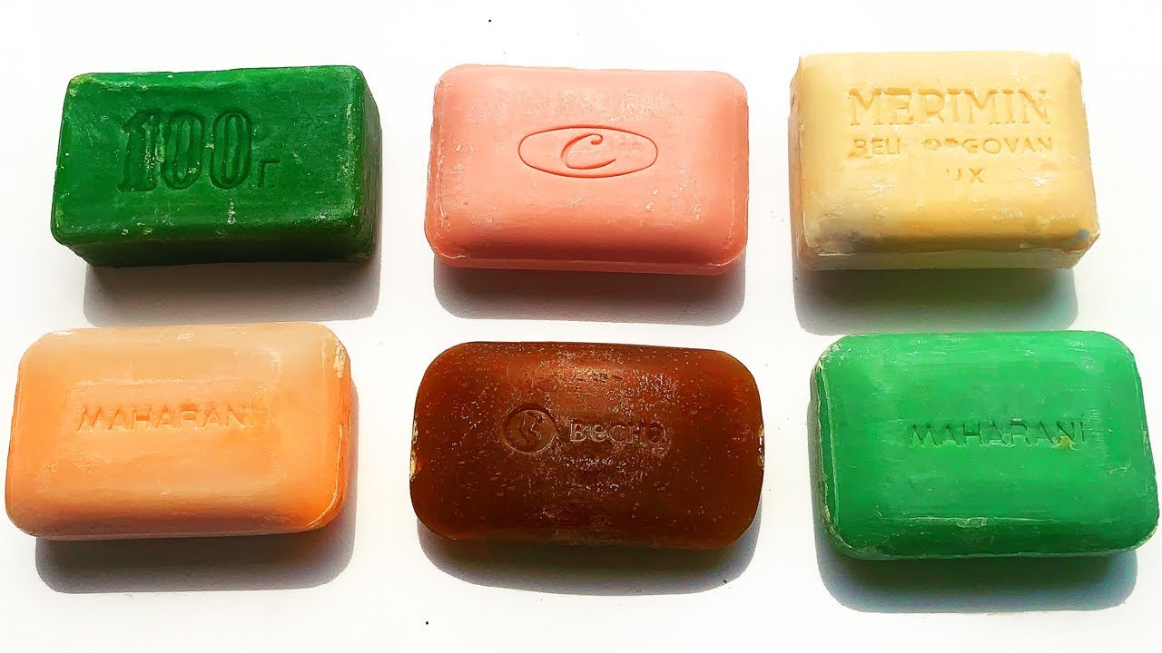 Dry, vintage very rare soap \ crunchy relaxing sounds ASMR \ Сухое, винтажное, редкое мыло АСМР P4
