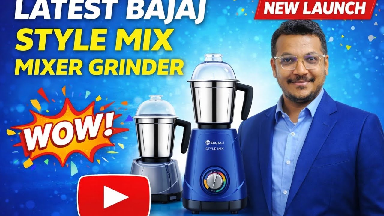 Bajaj StyleMix: Power Meets Style! ✨