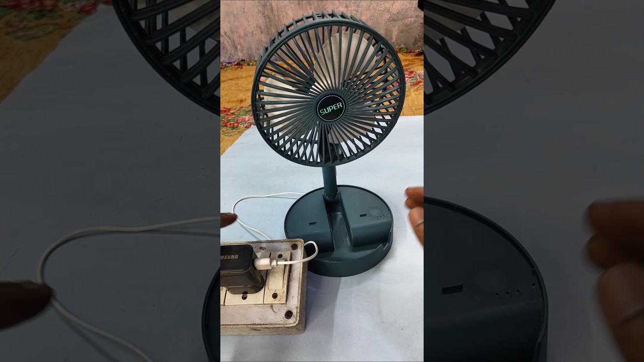how to repair portable usb fan at home