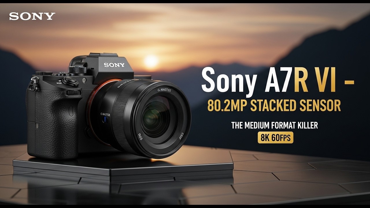 Sony A7R VI: ОФИЦИАЛЬНЫЕ УТЕЧКИ! 80,2-мегапиксельный многослойный сенсор меняет всё.