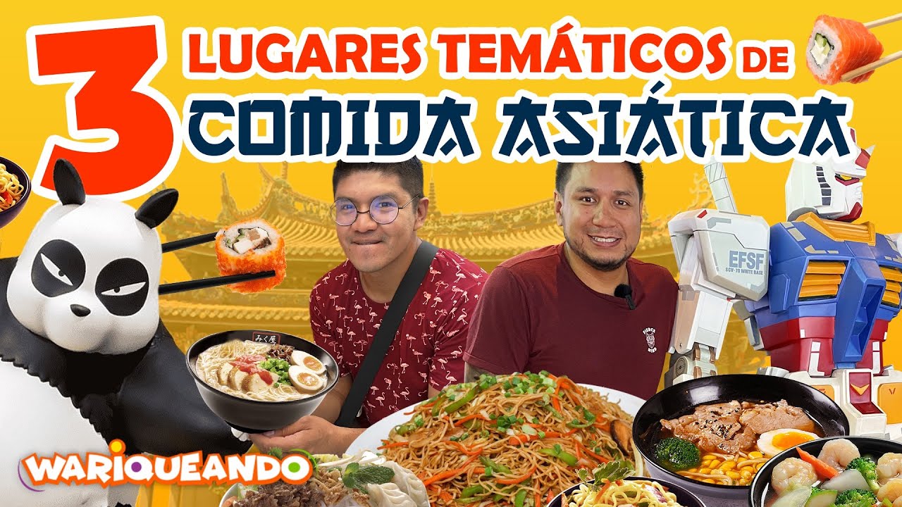 PROBANDO COMIDA ASI&Aacute;TICA EN LIMA