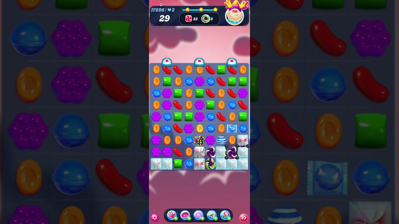 Candy Crush Level 17896 GamePlay