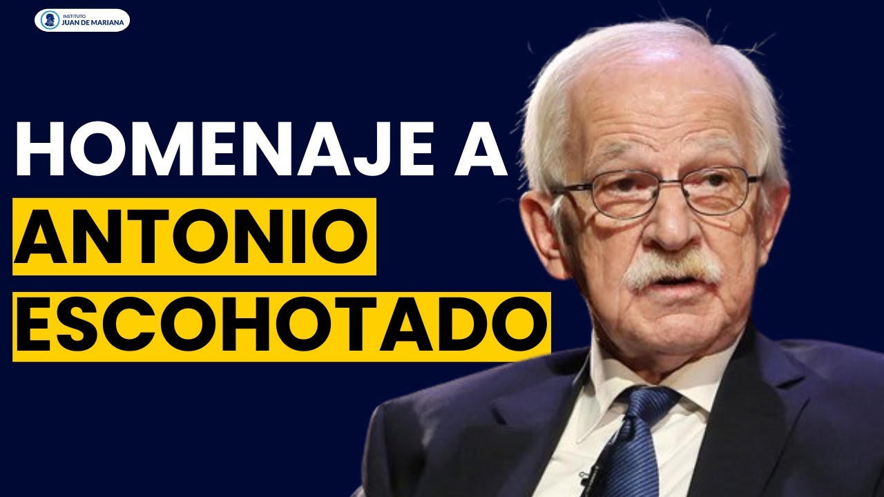 DESCUBRE EL DISCURSO DE ANTONIO ESCOHOTADO AL RECIBIR EL PREMIO JUAN DE MARIANA 2019