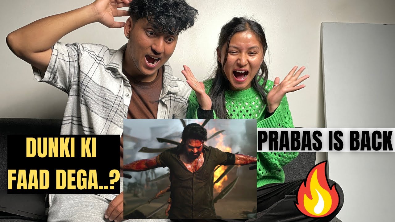 Salaar Hindi Trailer Reaction | Prabhas | Prashanth Neel | Salaar Trailer Reaction