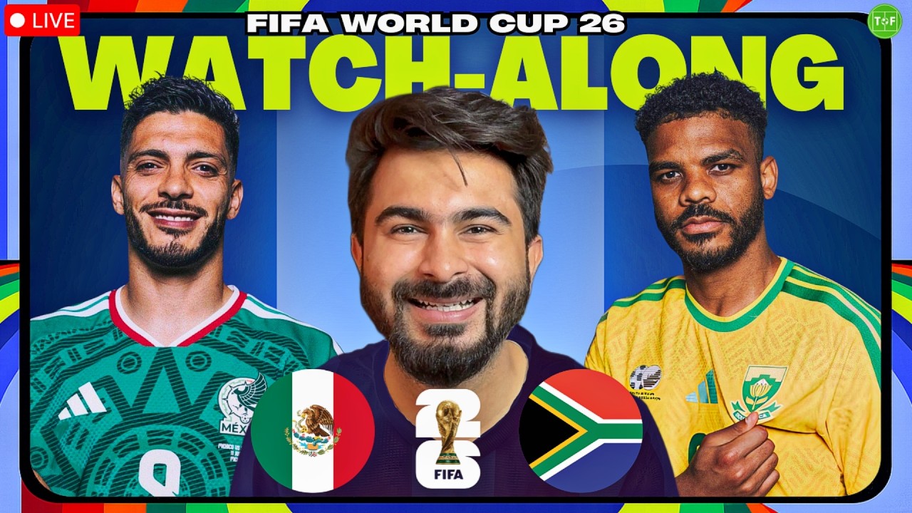Mexico v South Africa FIFA World Cup LIVE Watchalong | TFHD