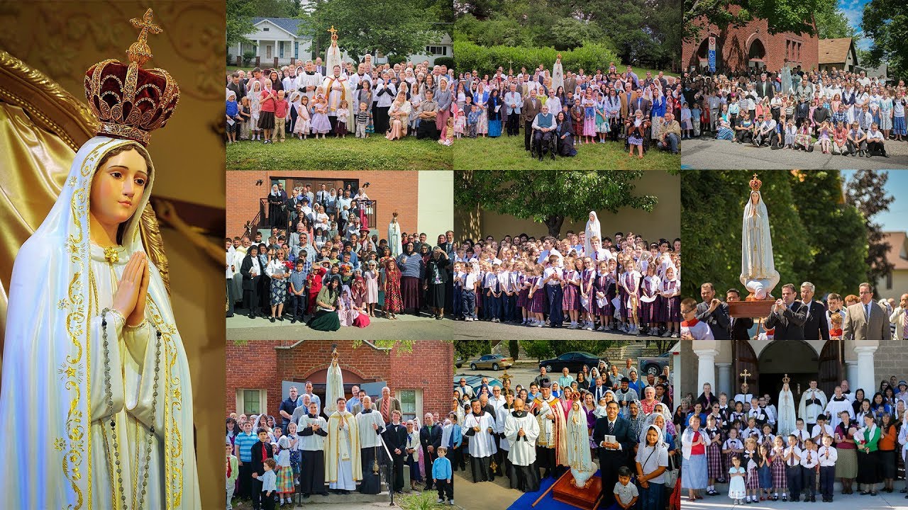 Our Lady of Fatima Pilgrim Virgin Statue - SSPX