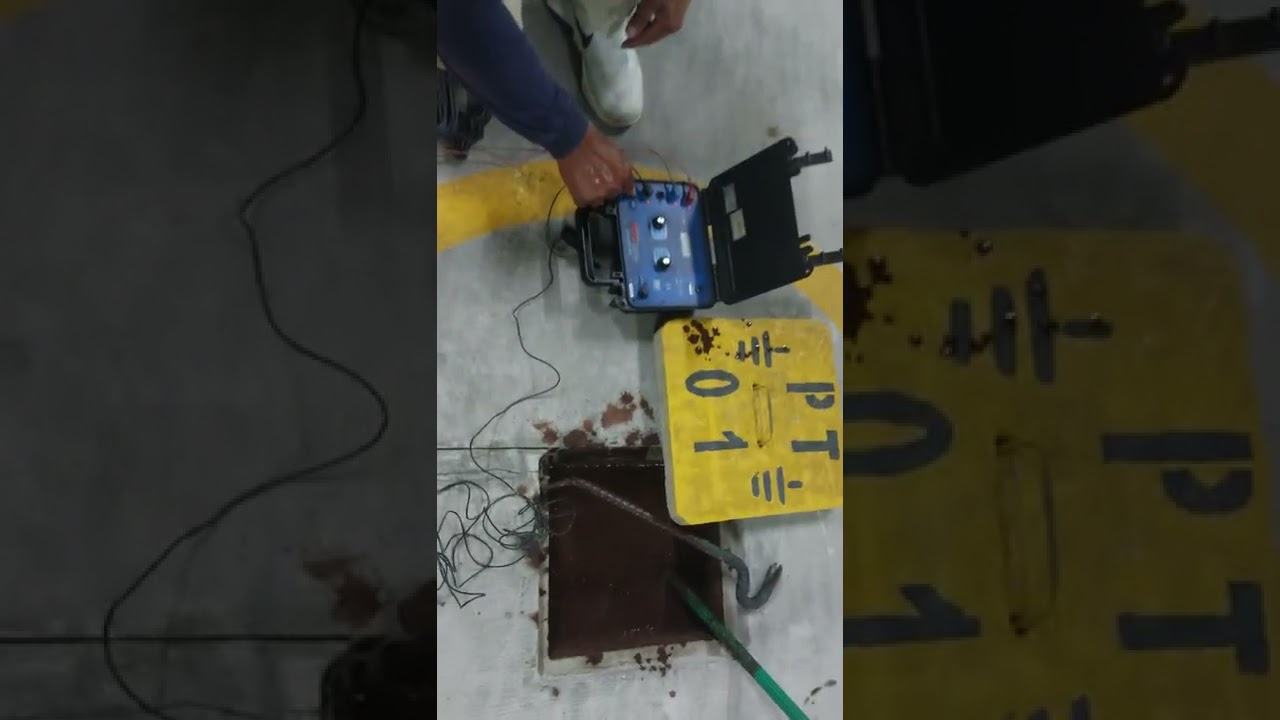 PRUEBA DE RESISTENCIA CON EL TELUROMETRO PUESTA A TIERRA N°1