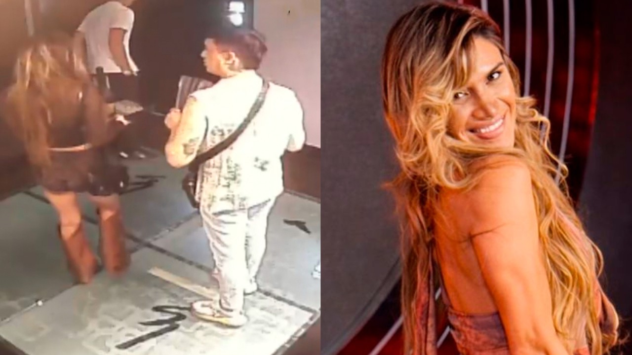 Los videos de Luciana Martínez en el momento del robo al turista que llevaron a su detención