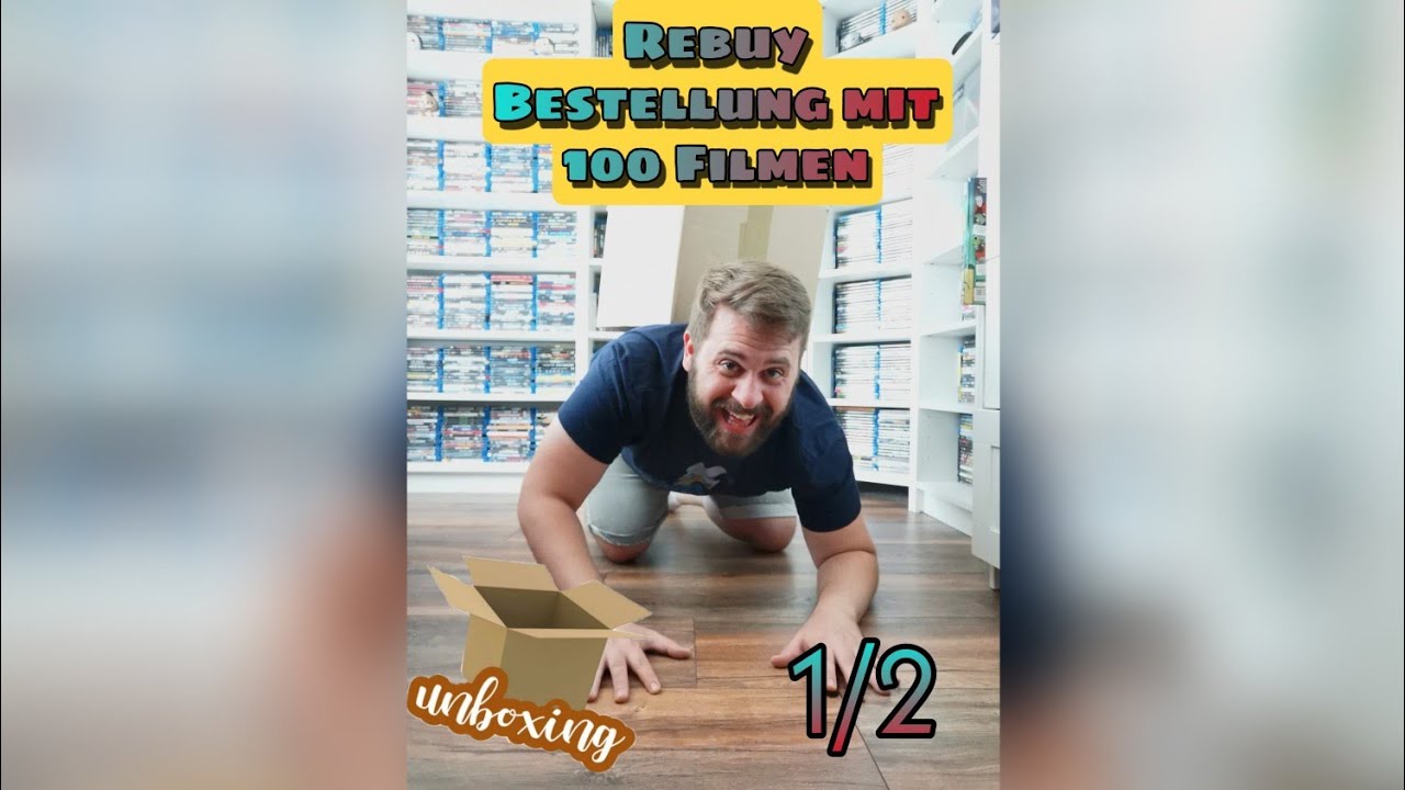 Rebuy Bestellung mit 100 Filmen Teil 1/2
