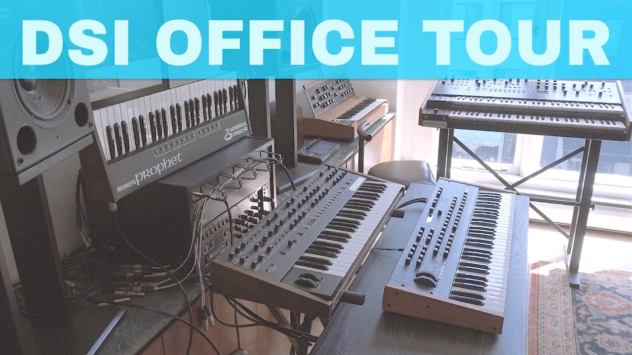 DAVE SMITH INSTRUMENTS OFFICE STUDIO TOUR