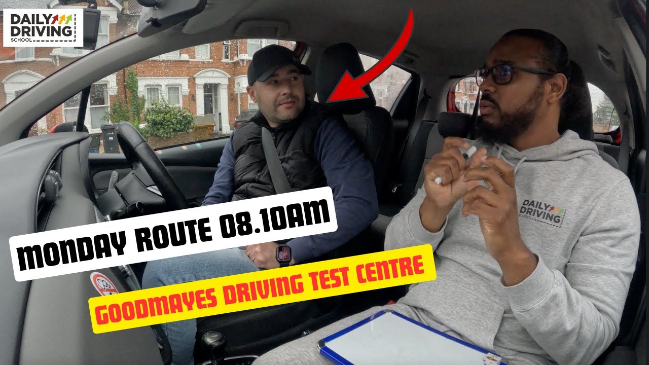 Goodmayes Driving Test Route 2024| Morning 08.10am with Lurie