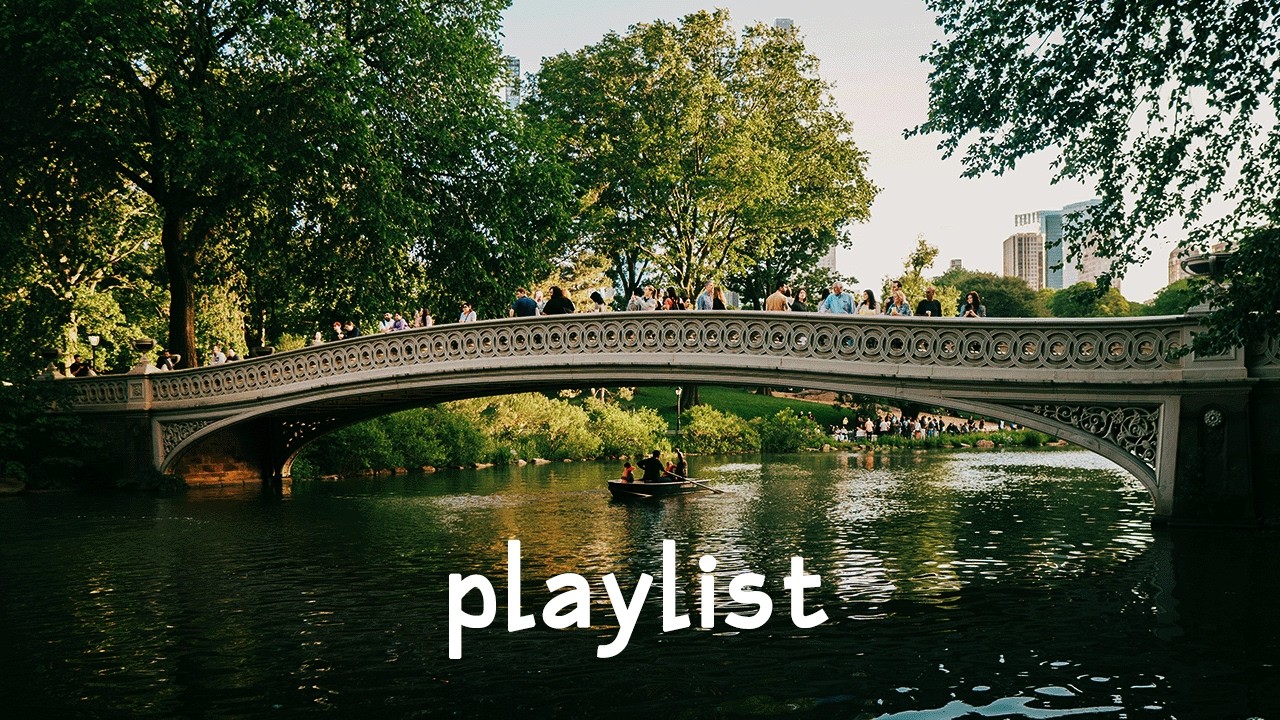 [playlist] 따스한 햇살이 머무는 오후의 공원