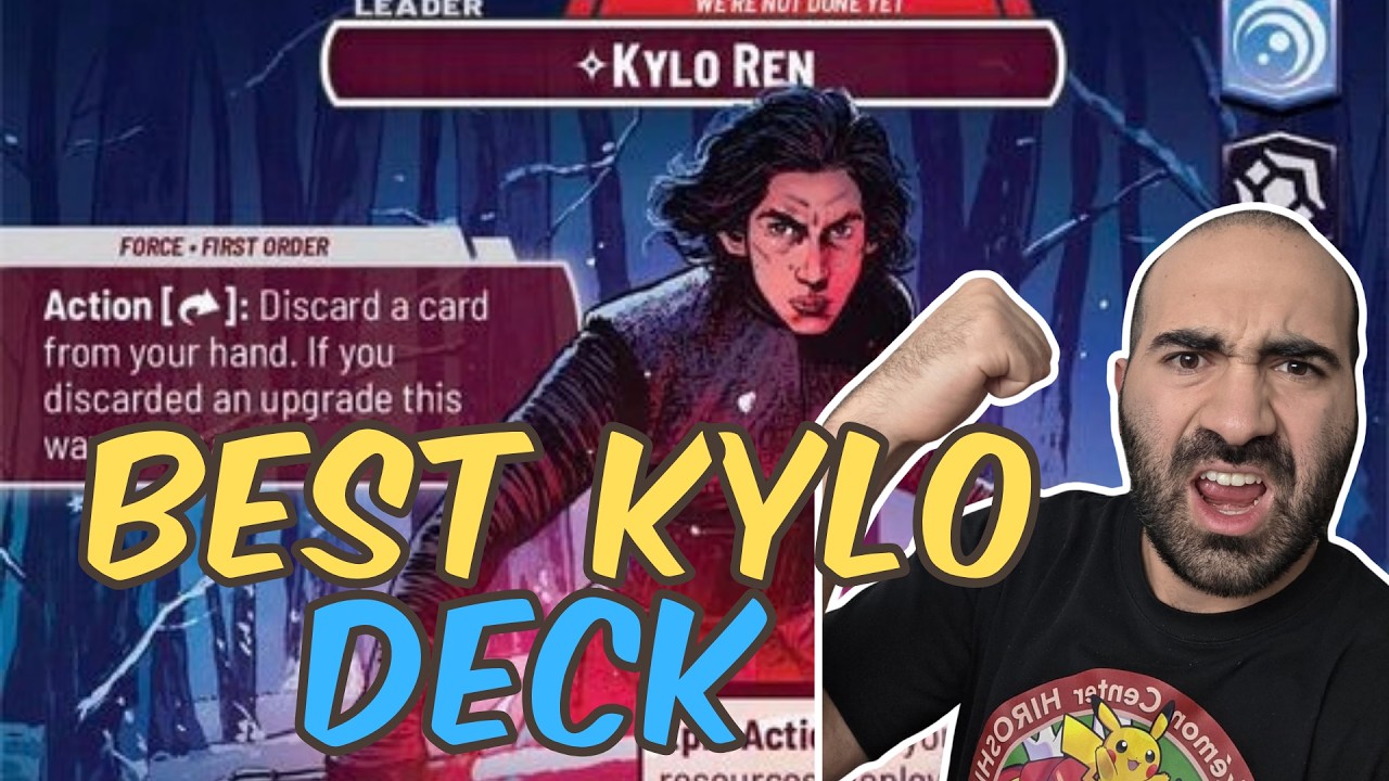 Kylo is a MONSTER! Set 7 Decktech and gameplay series! #starwarsunlimited