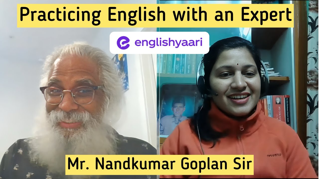 English made easy with Mr. Nandkumar Gopalan Sir @EnglishYaari  Learn New Vocabulary Words🌟
