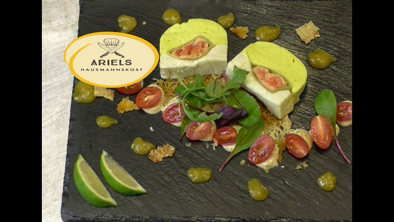 Fischterrine aus Zander und Lachs edel und festlich einfach gemacht und sehr lecker, Fisch, Terrine,