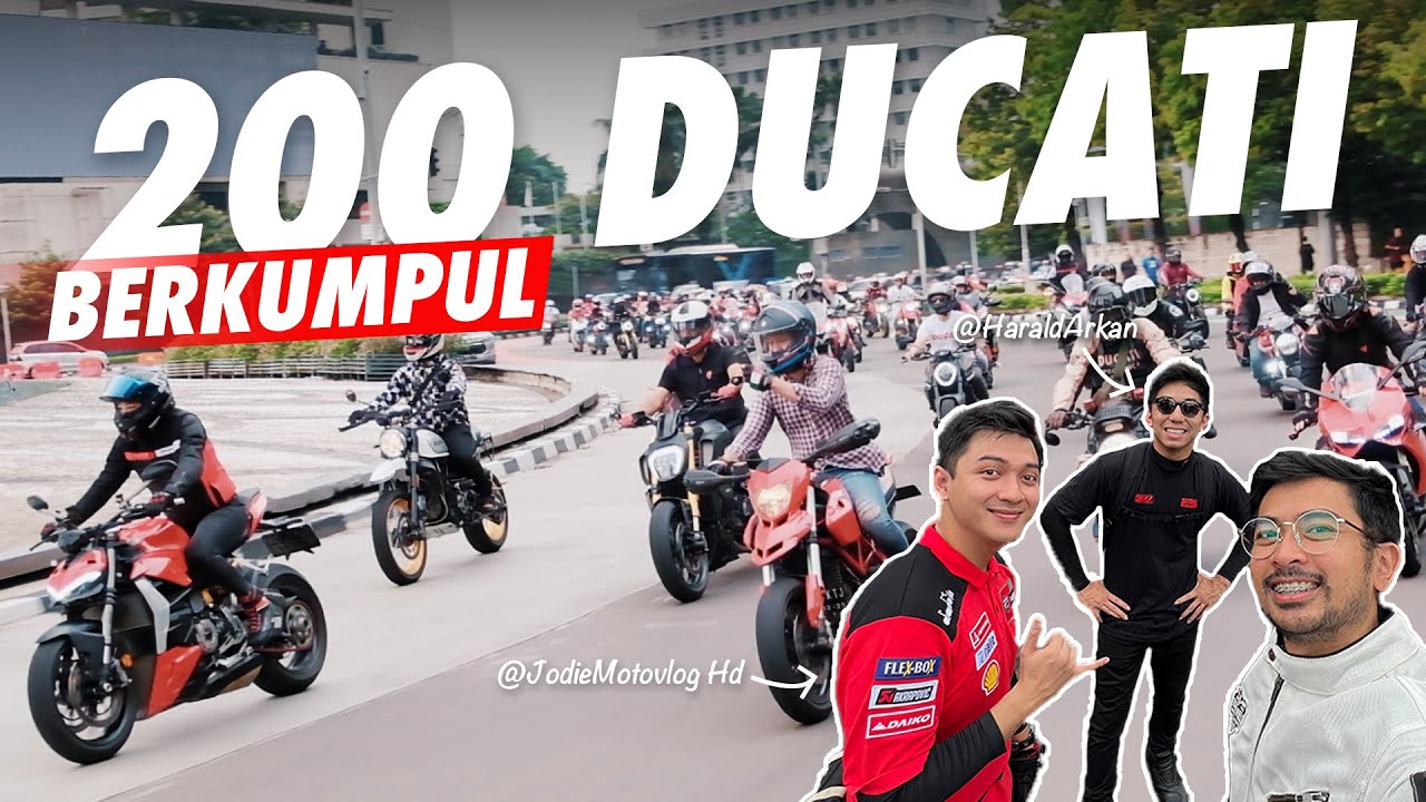 KETEMU DUCATI 5 MILYAR‼️ Riding Bareng @HaraldArkan @JodieMotovlogHD