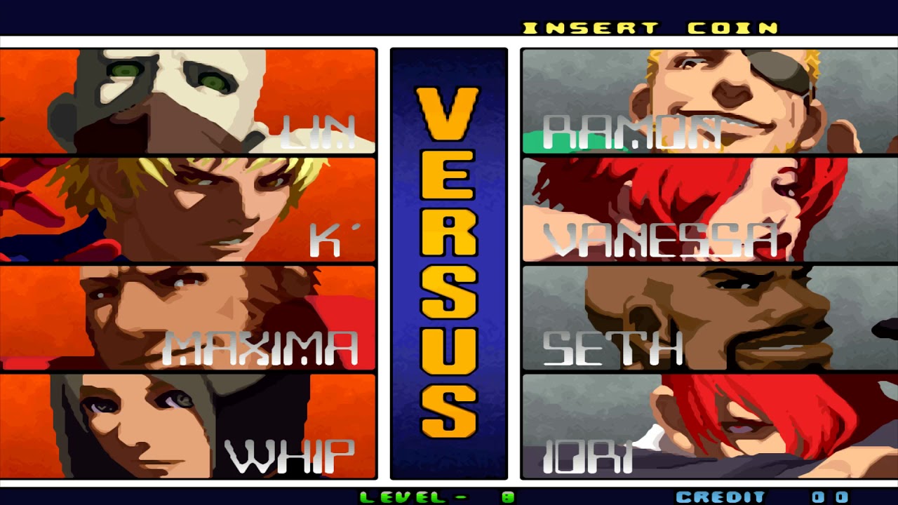 The King of Fighters 2001 (Level 8) Hero Team - (Partida completa 1CC) Episodio 078
