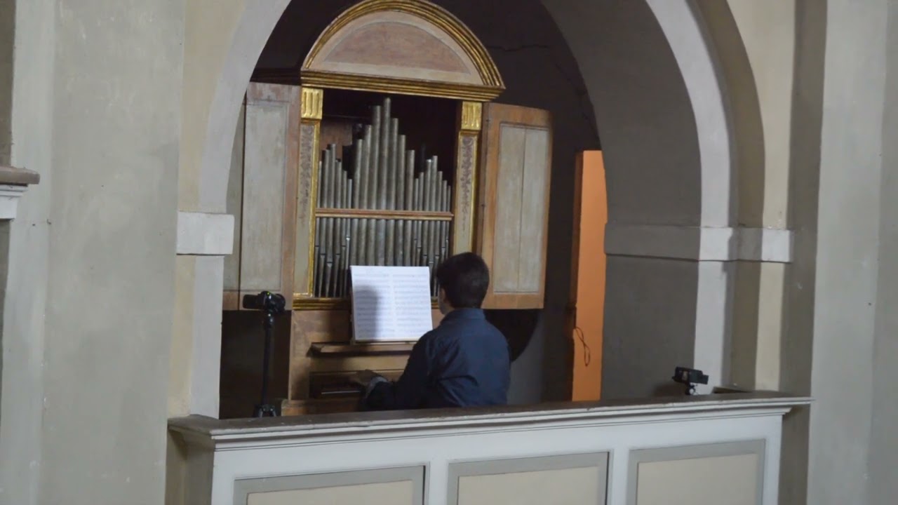 Fortunato CHELLERI (1690-1757): Giga in fa magg. | Paolo Bottini all'organo "Cimino" (1774)