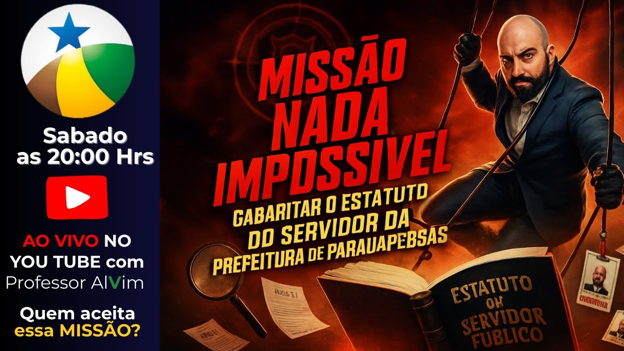Missão Nada Impossivel - Gabaritar Estatuto do Servidor Publico de Parauapebas