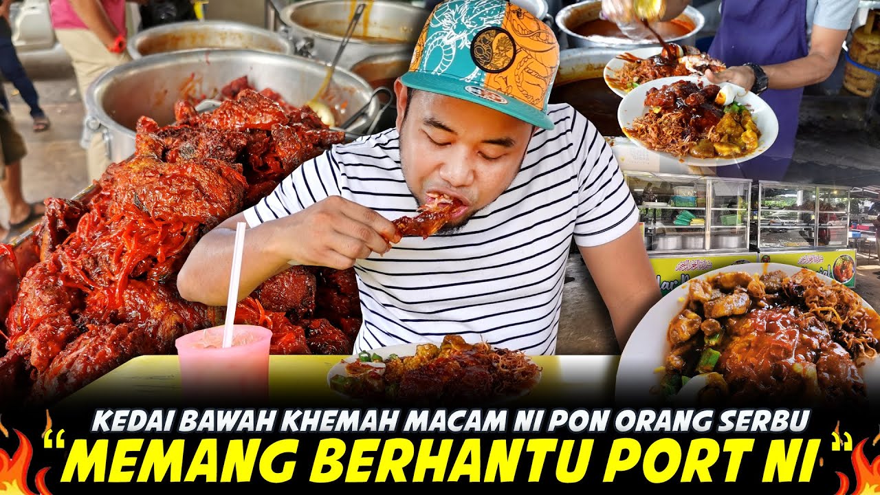 TADI KOSONG..TIBA-TIBA PENUH ORANG...Port Misteri Ramai Serbu Nasi Kandar Danial di Alor Setar Kedah