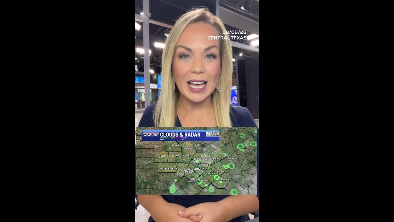 High humidity, seasonable heat and a few spotty showers