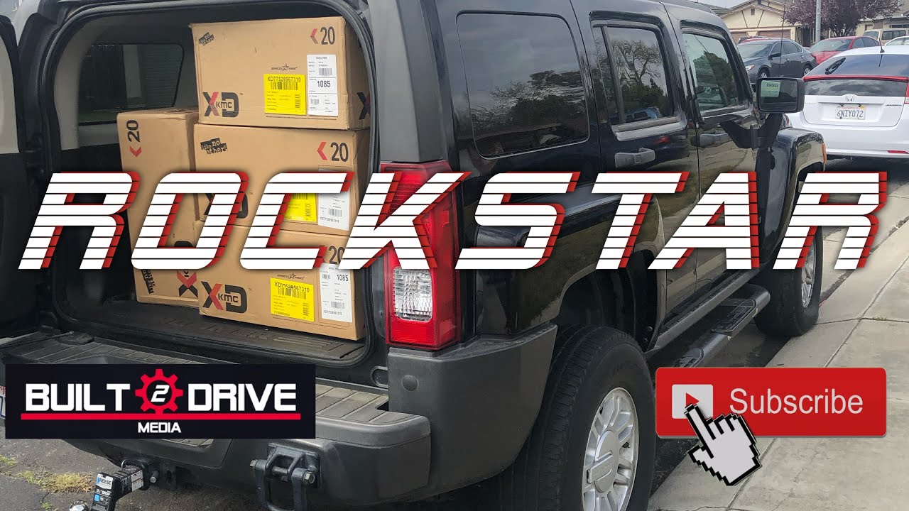 Hummer H3 KMC Rockstar wheels