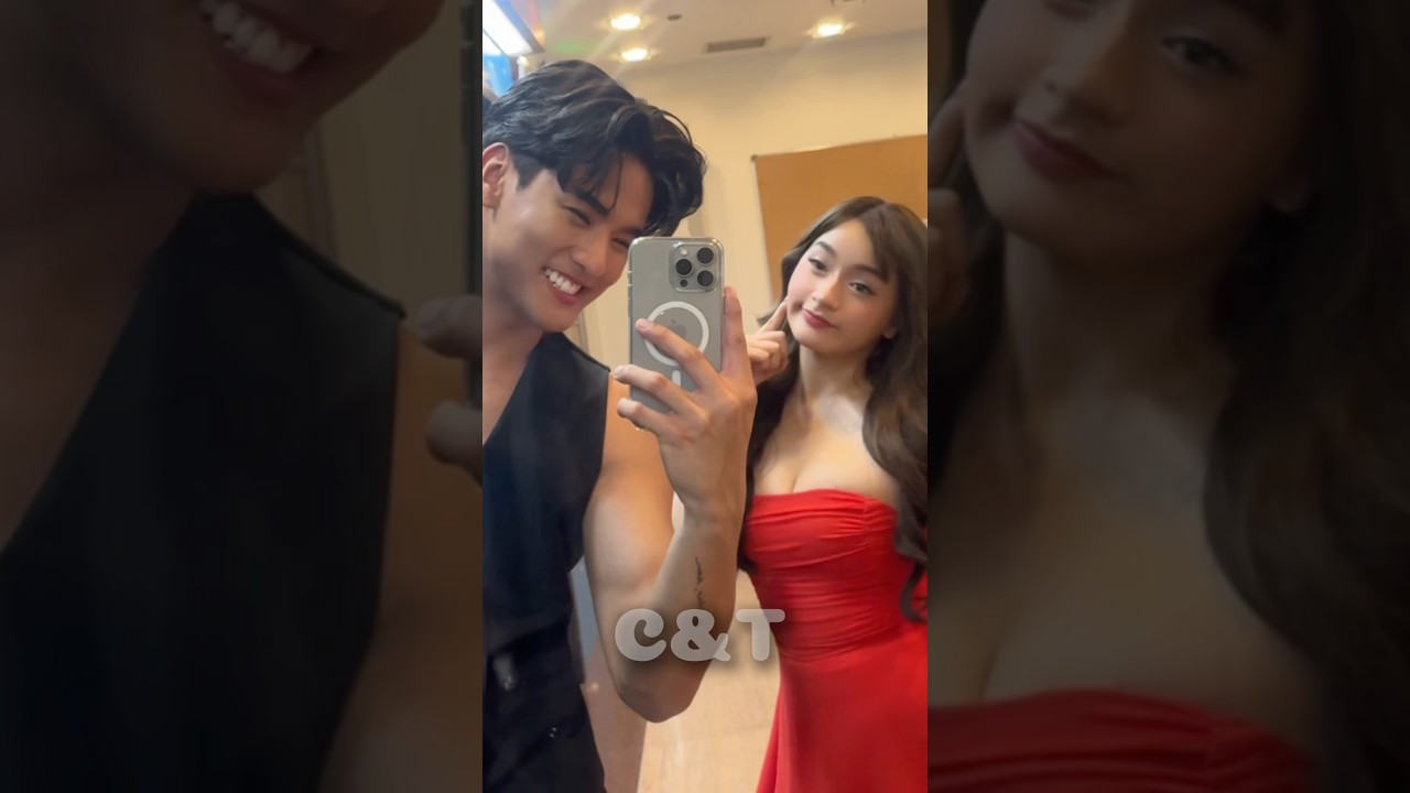 CUTE LOVE TEAM - MICHAEL SAGER AND JILLIAN WARD #loveteam #tiktok