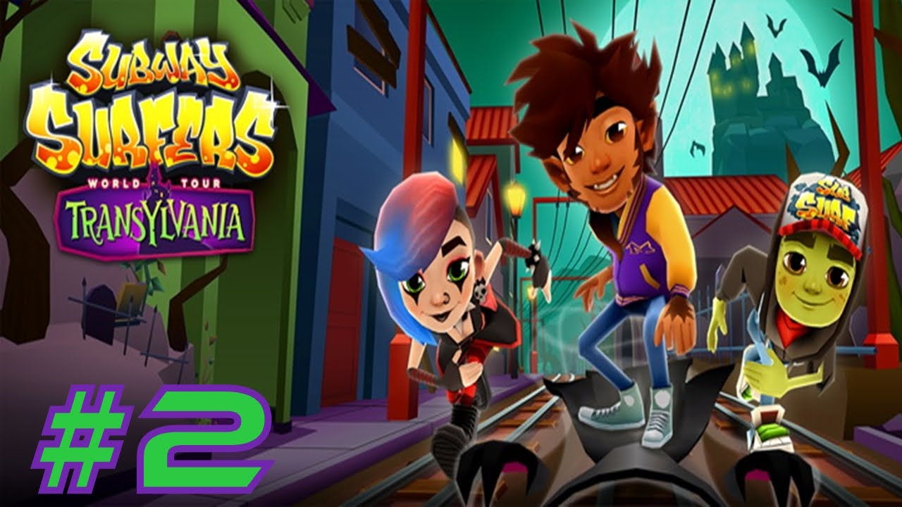 Subway Surfers: Transylvania - Sony Xperia Z2 Gameplay #2