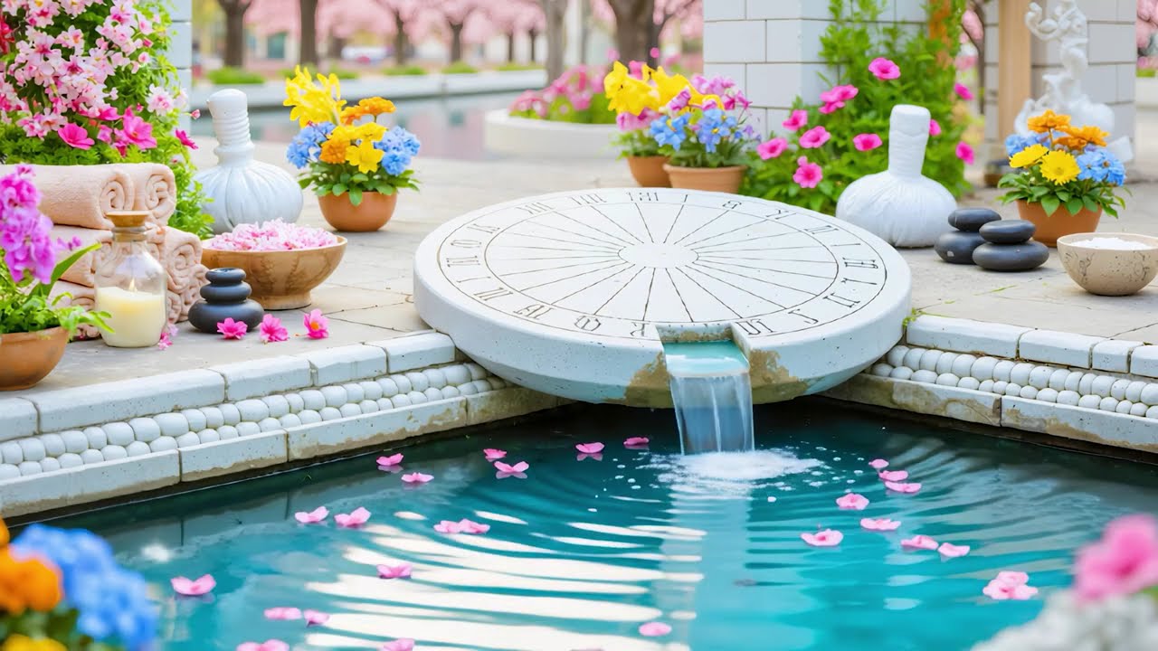 Relaxing Spa Piano Music🌿Amazing Spa Music With Nature Sounds - Stress Relief