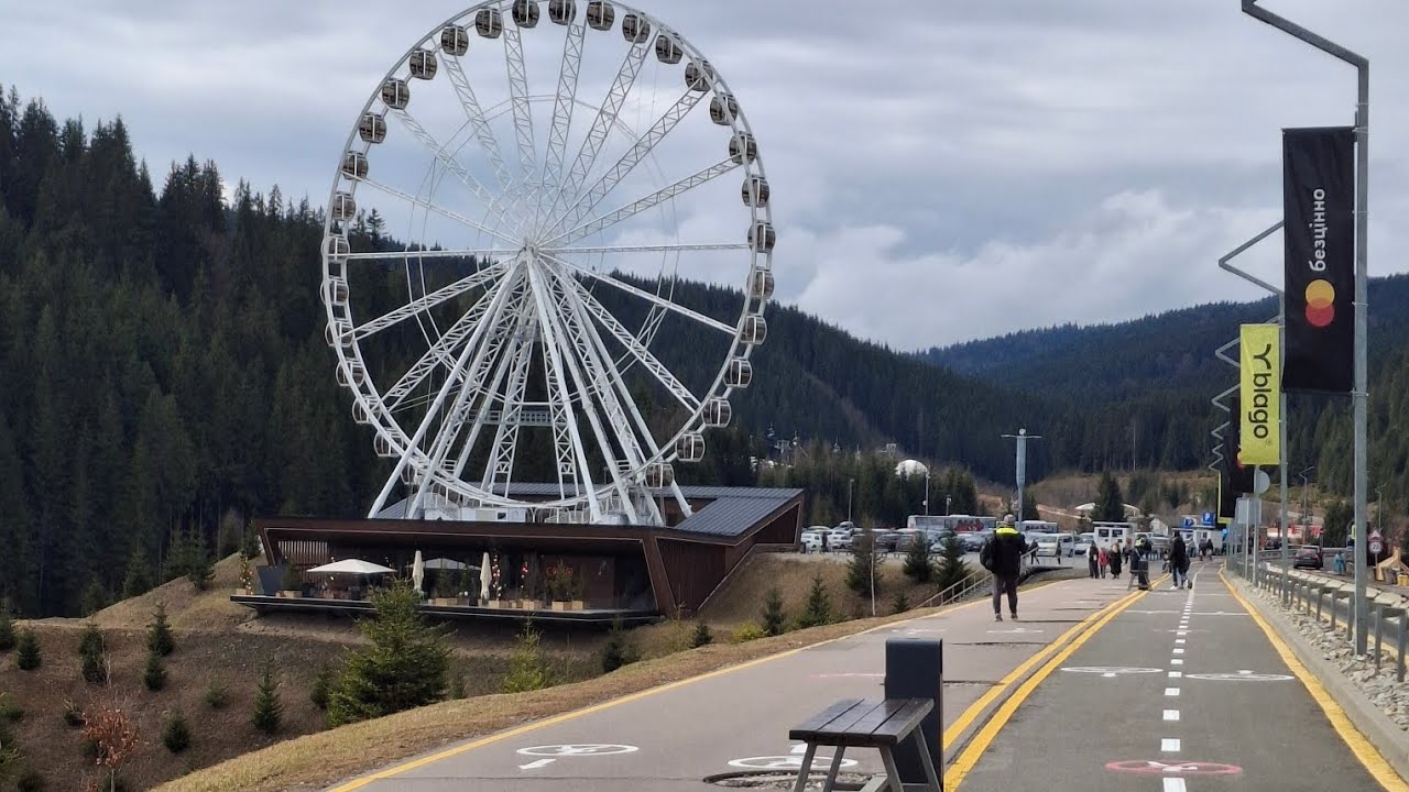 VLOG Буковель в низький сезон. Серце Карпат навесні. 