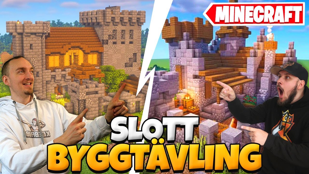 VEM BYGGER BÄST SLOTT I MINECRAFT