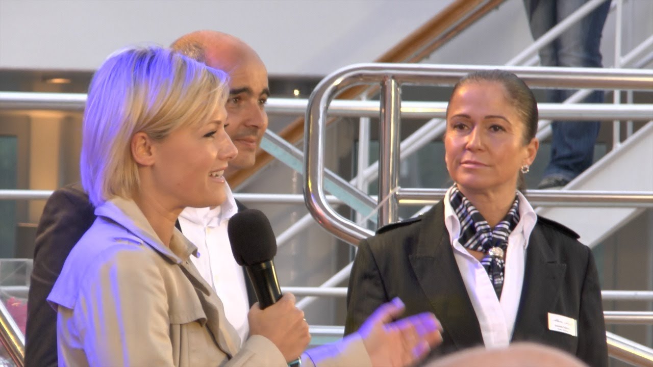 Helene Fischer auf der Mein Schiff Herz von TUI Cruises