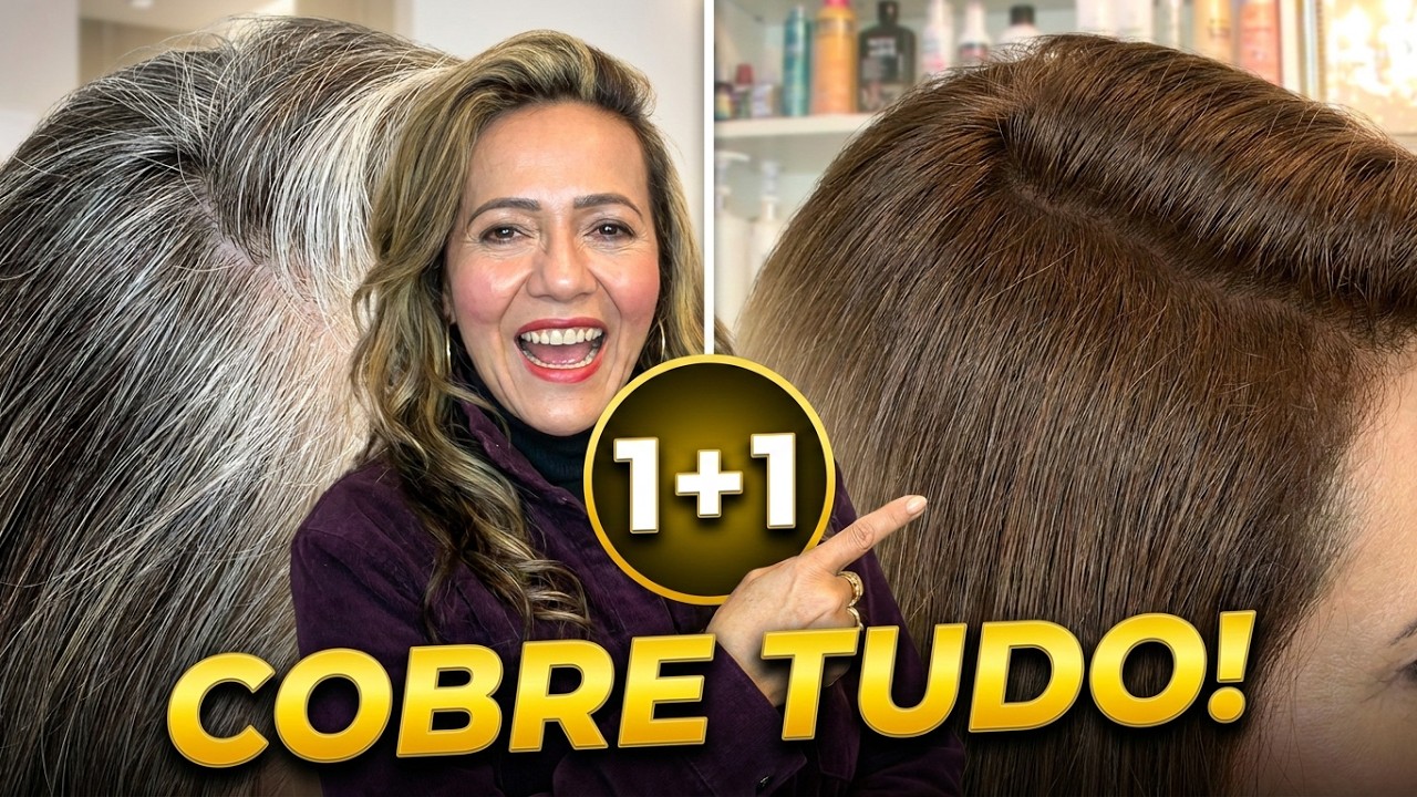 COBERTURA DE CABELO BRANCO: O 7 COBRE OS BRANCOS OU PRECISA SER O 7.0 #HairTutorial
