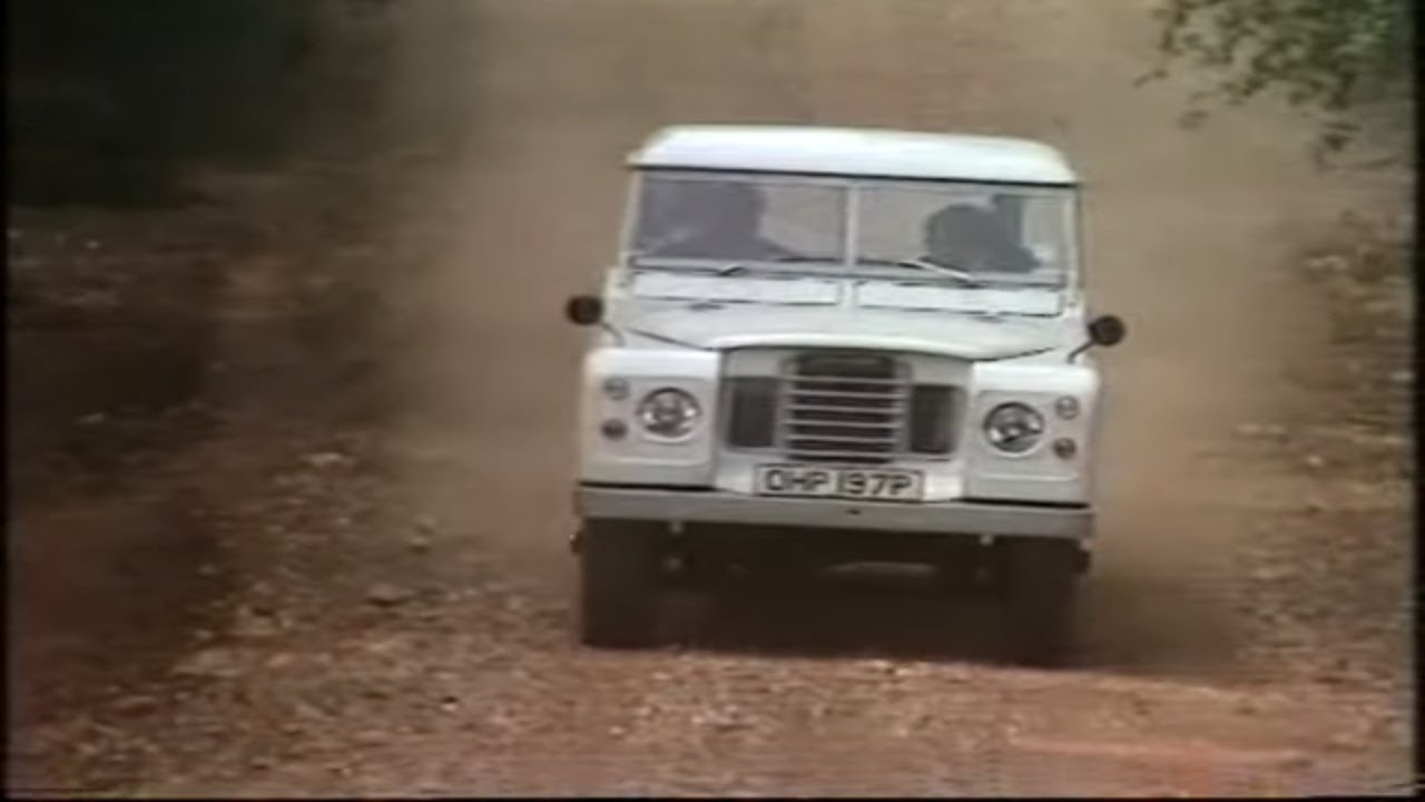1970s Land Rover | British Leyland | Off road cars | 1 million Land Rovers | Drive in | 1976